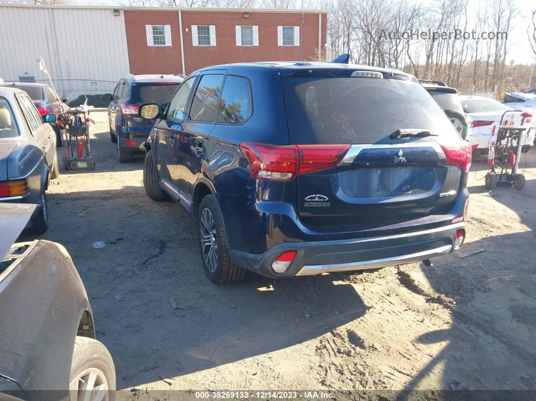 2017 Mitsubishi Outlander Es Blue vin: JA4AZ2A39HZ024653