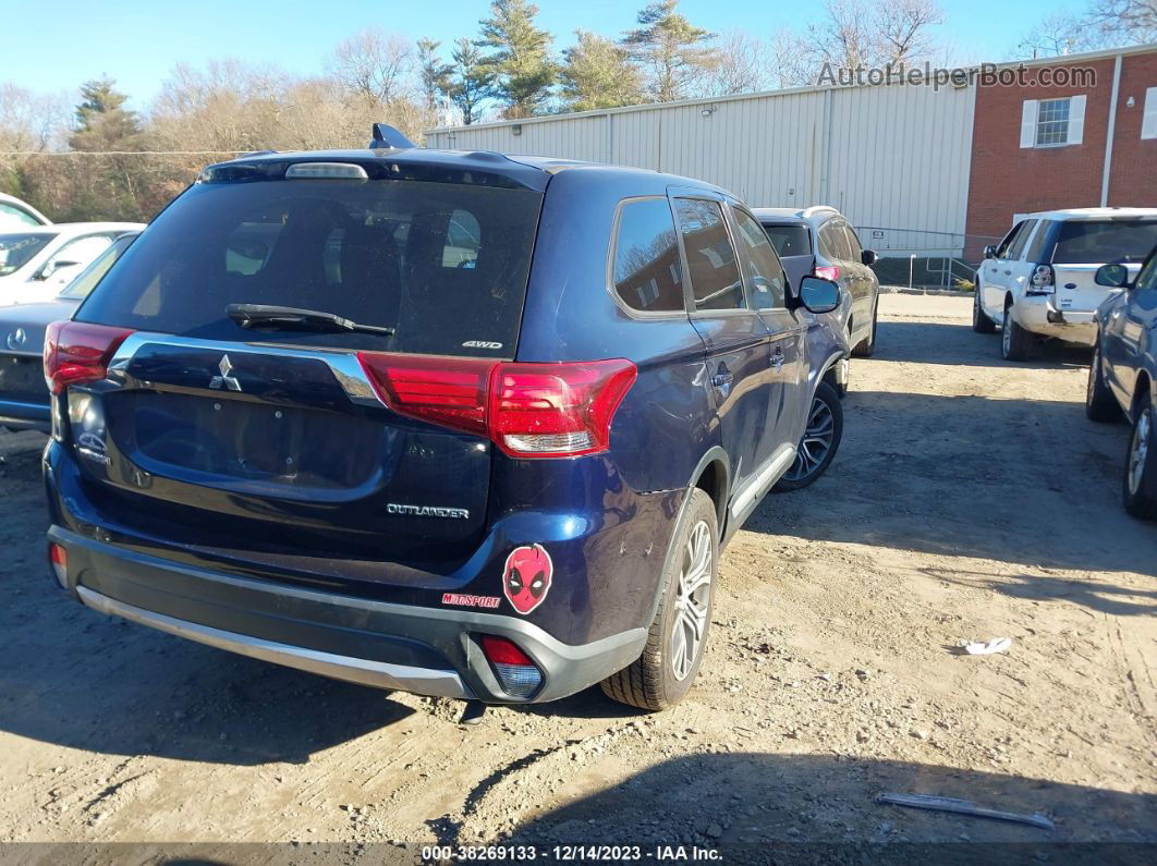 2017 Mitsubishi Outlander Es Blue vin: JA4AZ2A39HZ024653