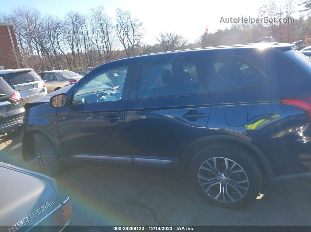 2017 Mitsubishi Outlander Es Blue vin: JA4AZ2A39HZ024653