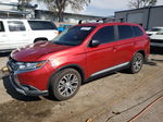 2017 Mitsubishi Outlander Es Burgundy vin: JA4AZ2A39HZ051545