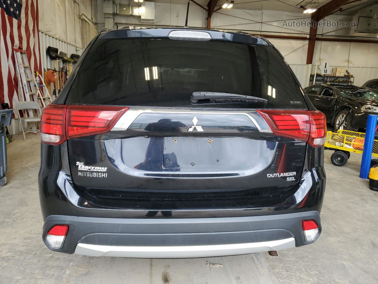 2016 Mitsubishi Outlander Se Black vin: JA4AZ3A30GZ035769