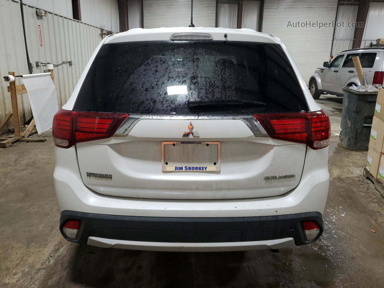 2016 Mitsubishi Outlander Se White vin: JA4AZ3A30GZ039420