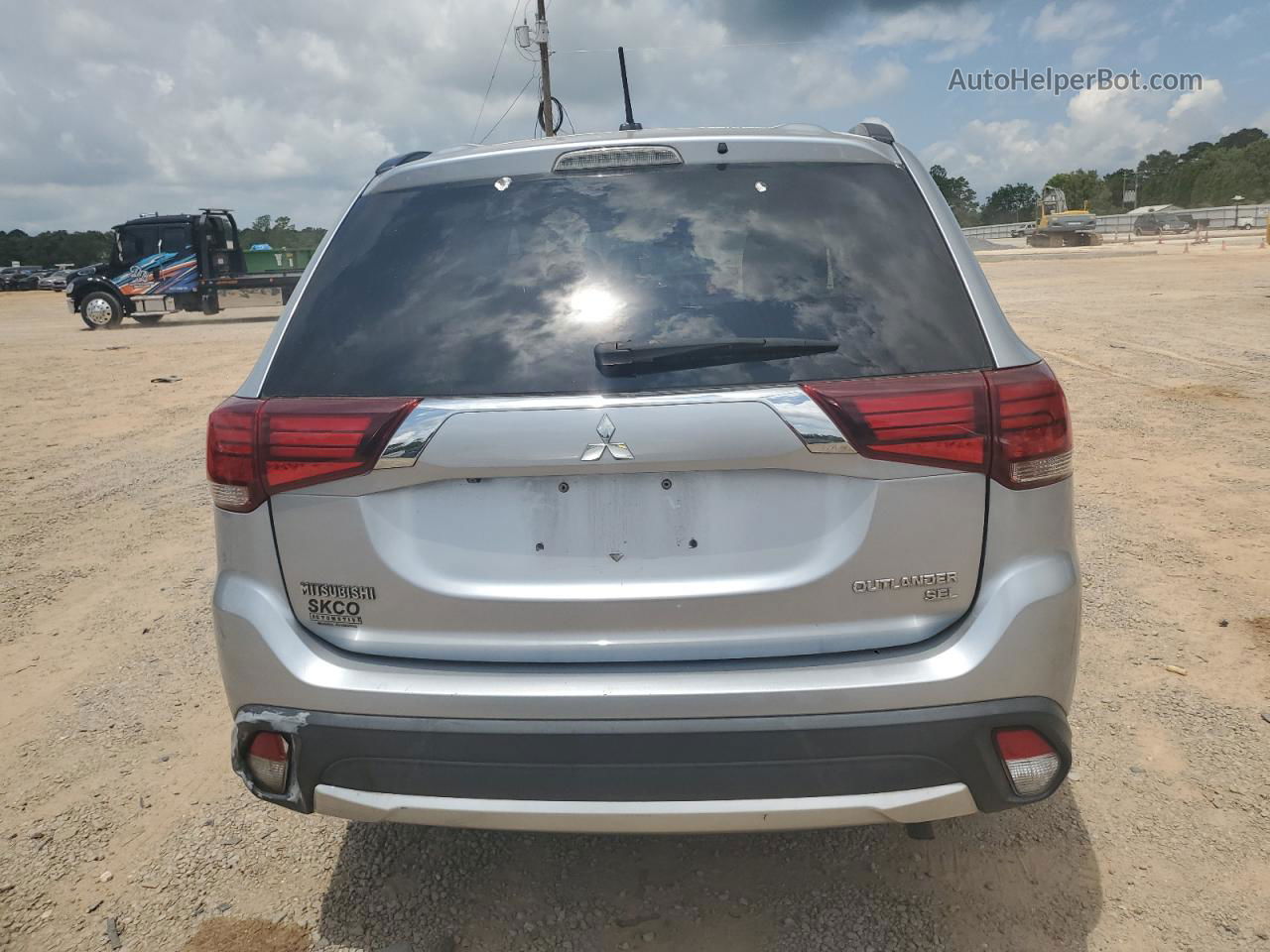 2016 Mitsubishi Outlander Se Silver vin: JA4AZ3A30GZ058131