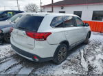 2016 Mitsubishi Outlander Es White vin: JA4AZ3A30GZ063460