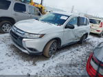 2016 Mitsubishi Outlander Es White vin: JA4AZ3A30GZ063460