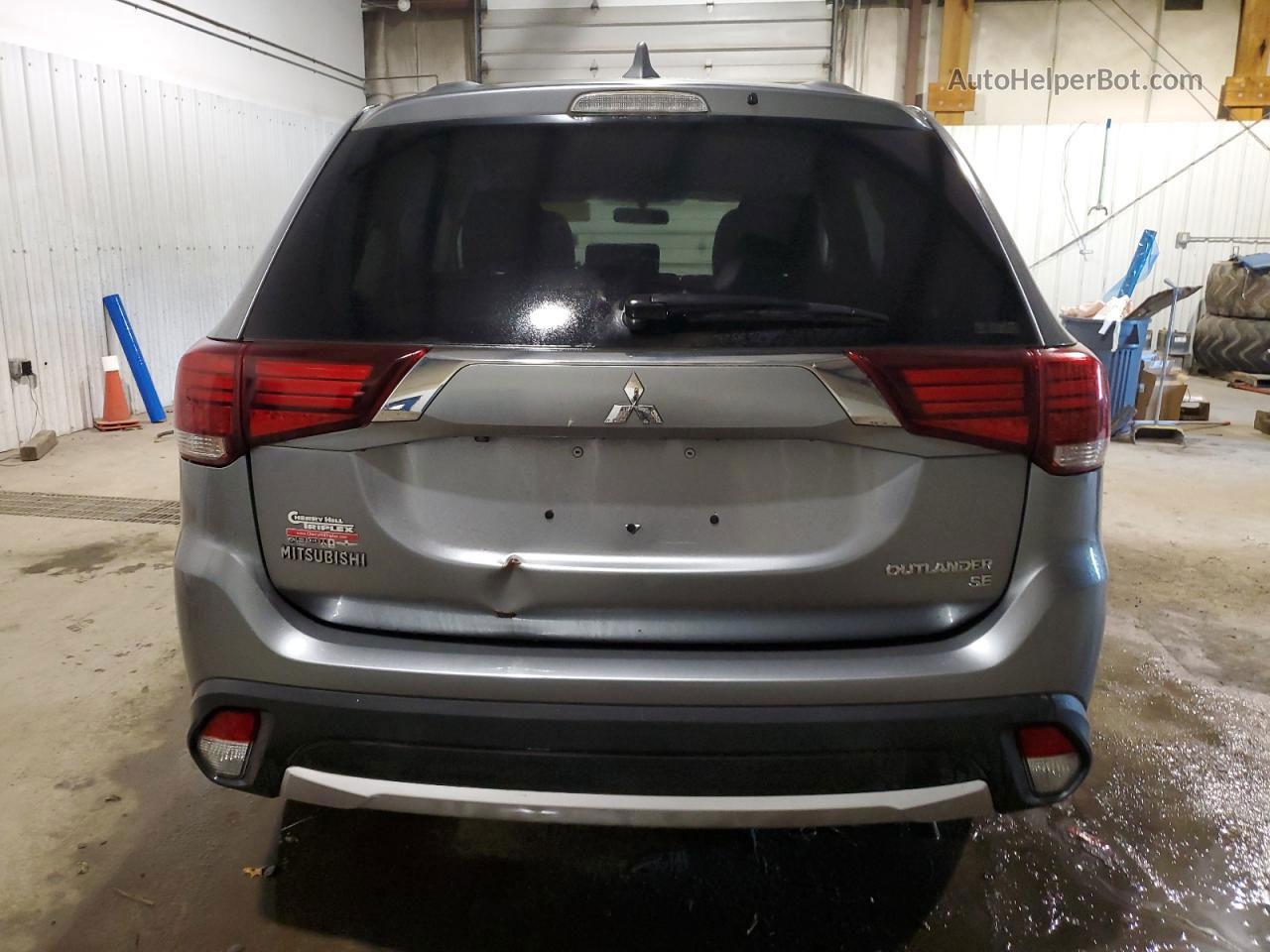 2017 Mitsubishi Outlander Se Gray vin: JA4AZ3A30HZ056560