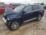 2017 Mitsubishi Outlander Se Синий vin: JA4AZ3A30HZ070958