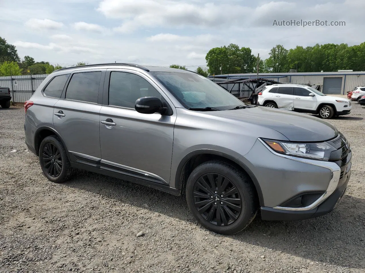 2020 Mitsubishi Outlander Se Gray vin: JA4AZ3A30LZ047348