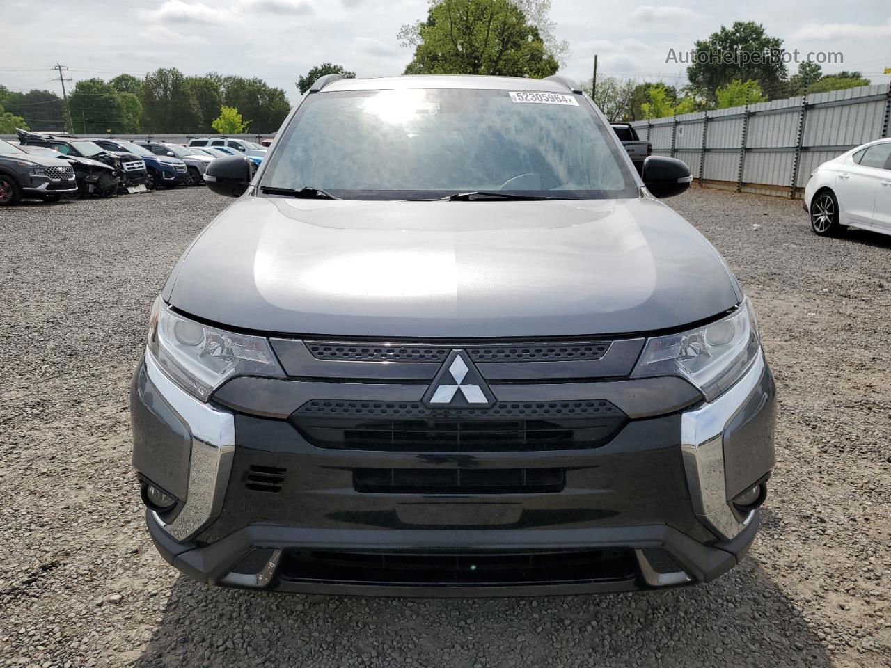 2020 Mitsubishi Outlander Se Gray vin: JA4AZ3A30LZ047348