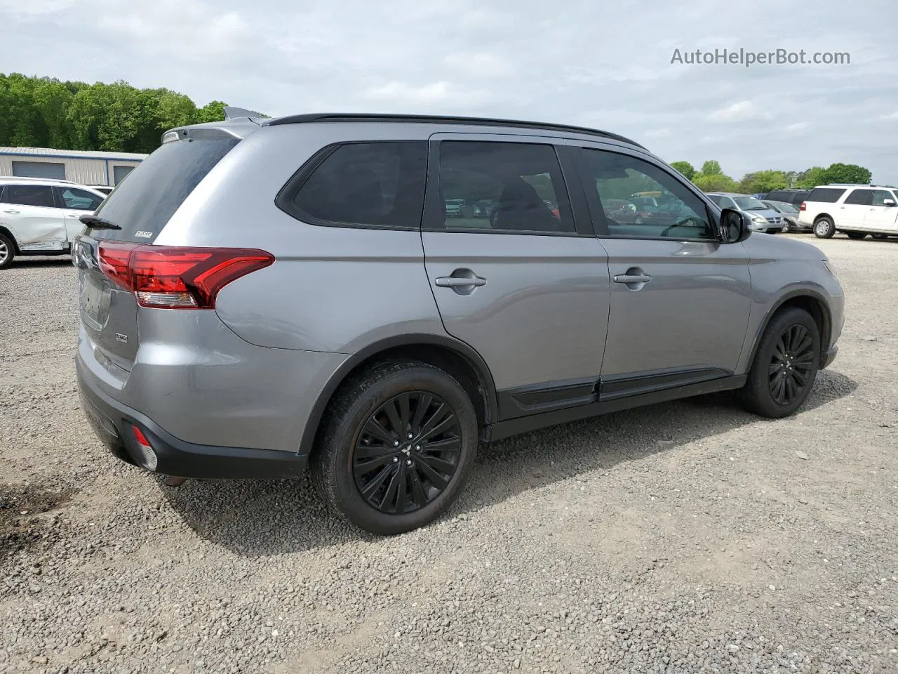 2020 Mitsubishi Outlander Se Gray vin: JA4AZ3A30LZ047348