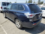 2014 Mitsubishi Outlander Se Blue vin: JA4AZ3A31EZ007802