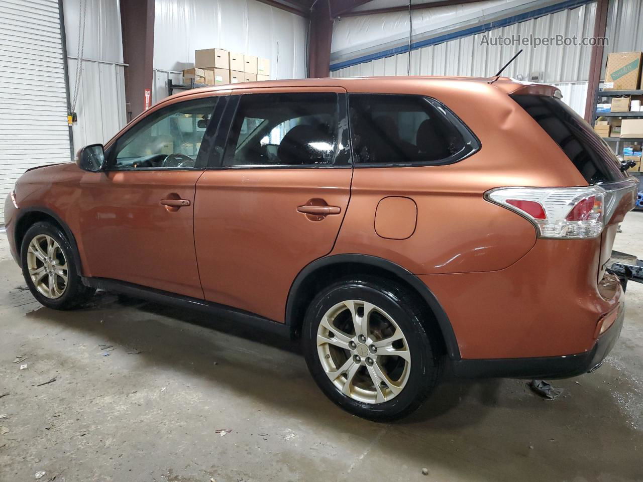 2015 Mitsubishi Outlander Se Orange vin: JA4AZ3A31FZ005453