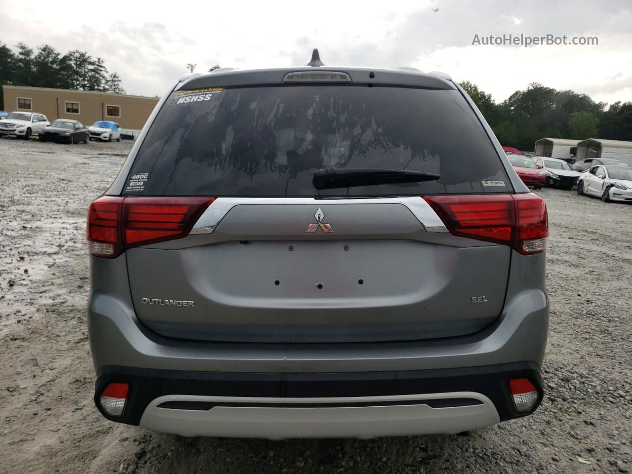 2020 Mitsubishi Outlander Se Gray vin: JA4AZ3A31LZ026914