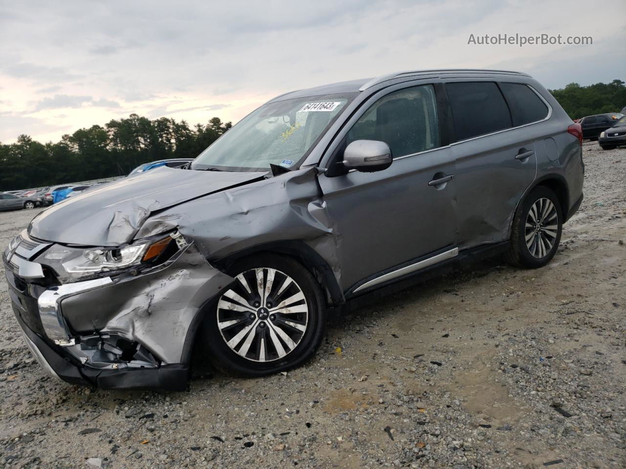 2020 Mitsubishi Outlander Se Gray vin: JA4AZ3A31LZ026914