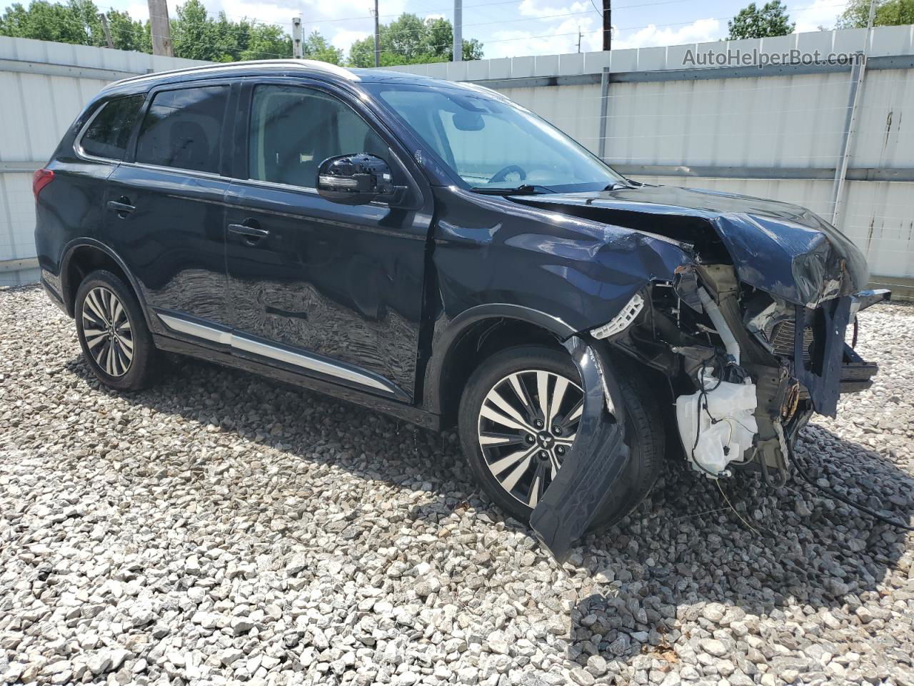 2020 Mitsubishi Outlander Se Черный vin: JA4AZ3A31LZ033684