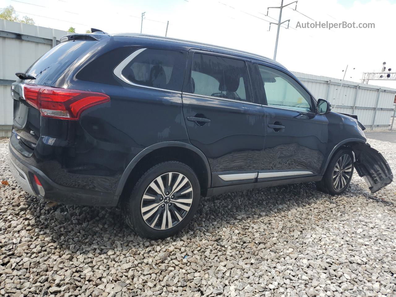 2020 Mitsubishi Outlander Se Black vin: JA4AZ3A31LZ033684