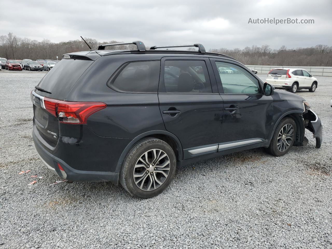 2016 Mitsubishi Outlander Se Black vin: JA4AZ3A32GZ008234