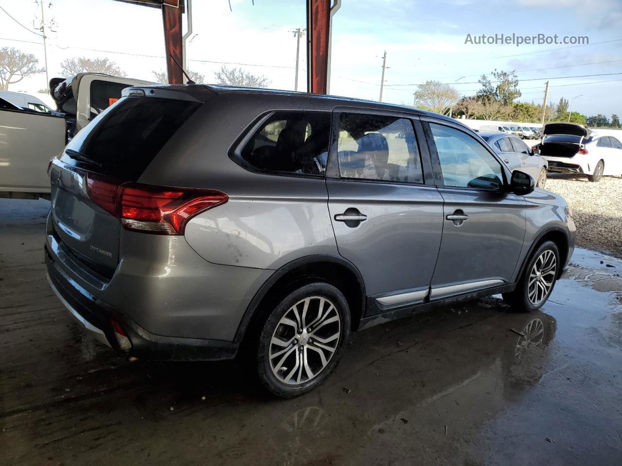 2016 Mitsubishi Outlander Se Charcoal vin: JA4AZ3A32GZ039158