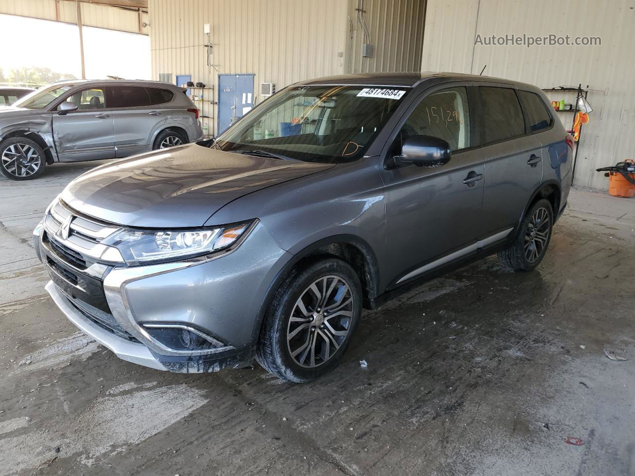 2016 Mitsubishi Outlander Se Charcoal vin: JA4AZ3A32GZ039158