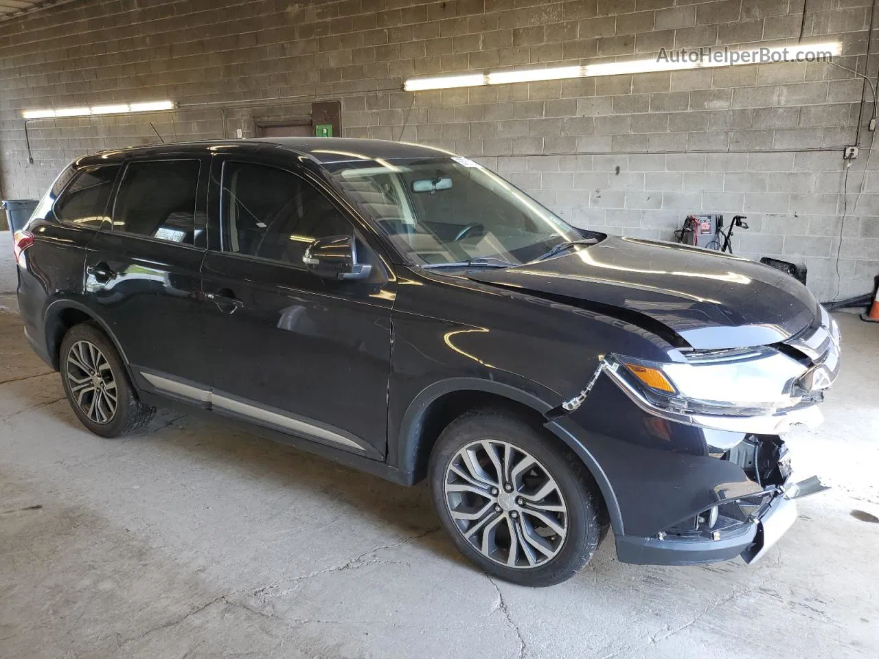 2016 Mitsubishi Outlander Se Black vin: JA4AZ3A32GZ064254