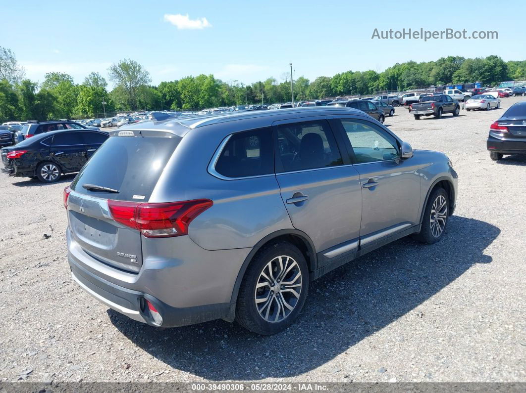 2017 Mitsubishi Outlander Sel Gray vin: JA4AZ3A32HZ069763