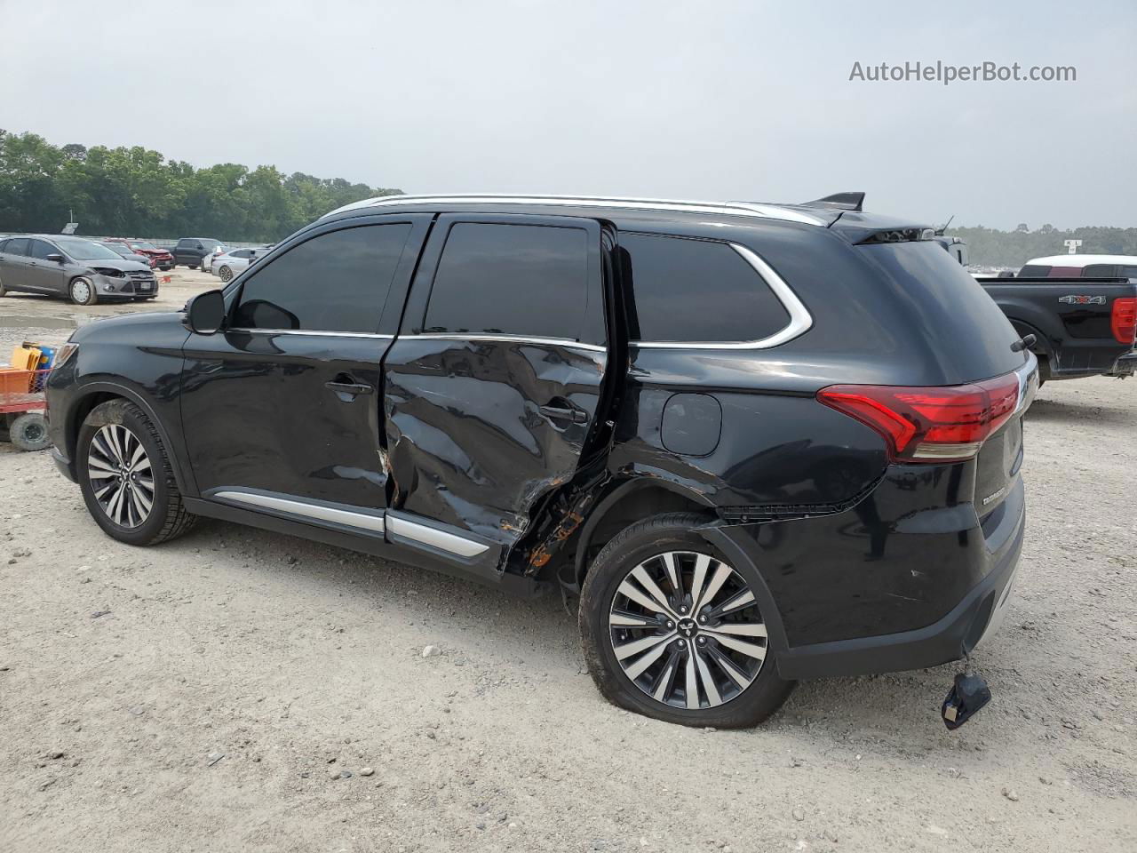 2020 Mitsubishi Outlander Se Black vin: JA4AZ3A32LJ000353