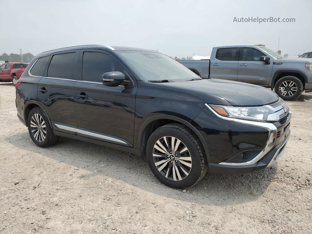 2020 Mitsubishi Outlander Se Черный vin: JA4AZ3A32LJ000353