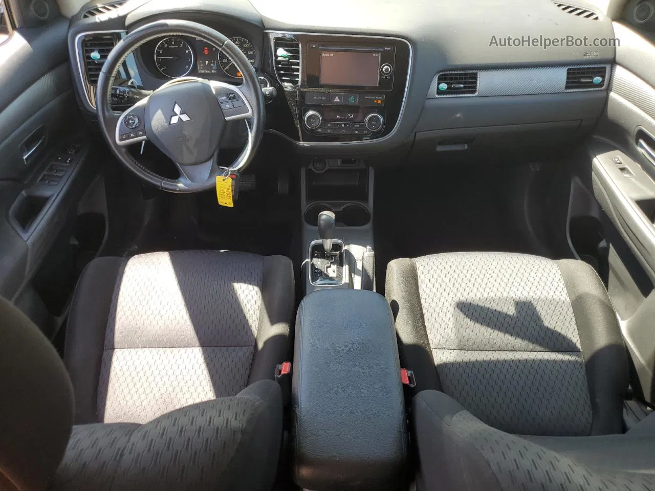 2014 Mitsubishi Outlander Se Black vin: JA4AZ3A33EZ002973