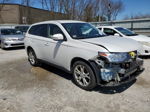 2014 Mitsubishi Outlander Se White vin: JA4AZ3A33EZ006098