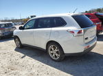 2014 Mitsubishi Outlander Se White vin: JA4AZ3A33EZ006098