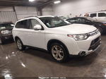 2015 Mitsubishi Outlander Se White vin: JA4AZ3A33FZ004904