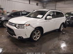 2015 Mitsubishi Outlander Se White vin: JA4AZ3A33FZ004904