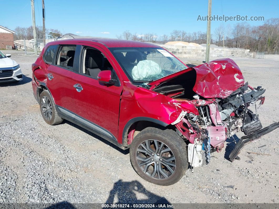 2016 Mitsubishi Outlander Se Red vin: JA4AZ3A33GZ036852