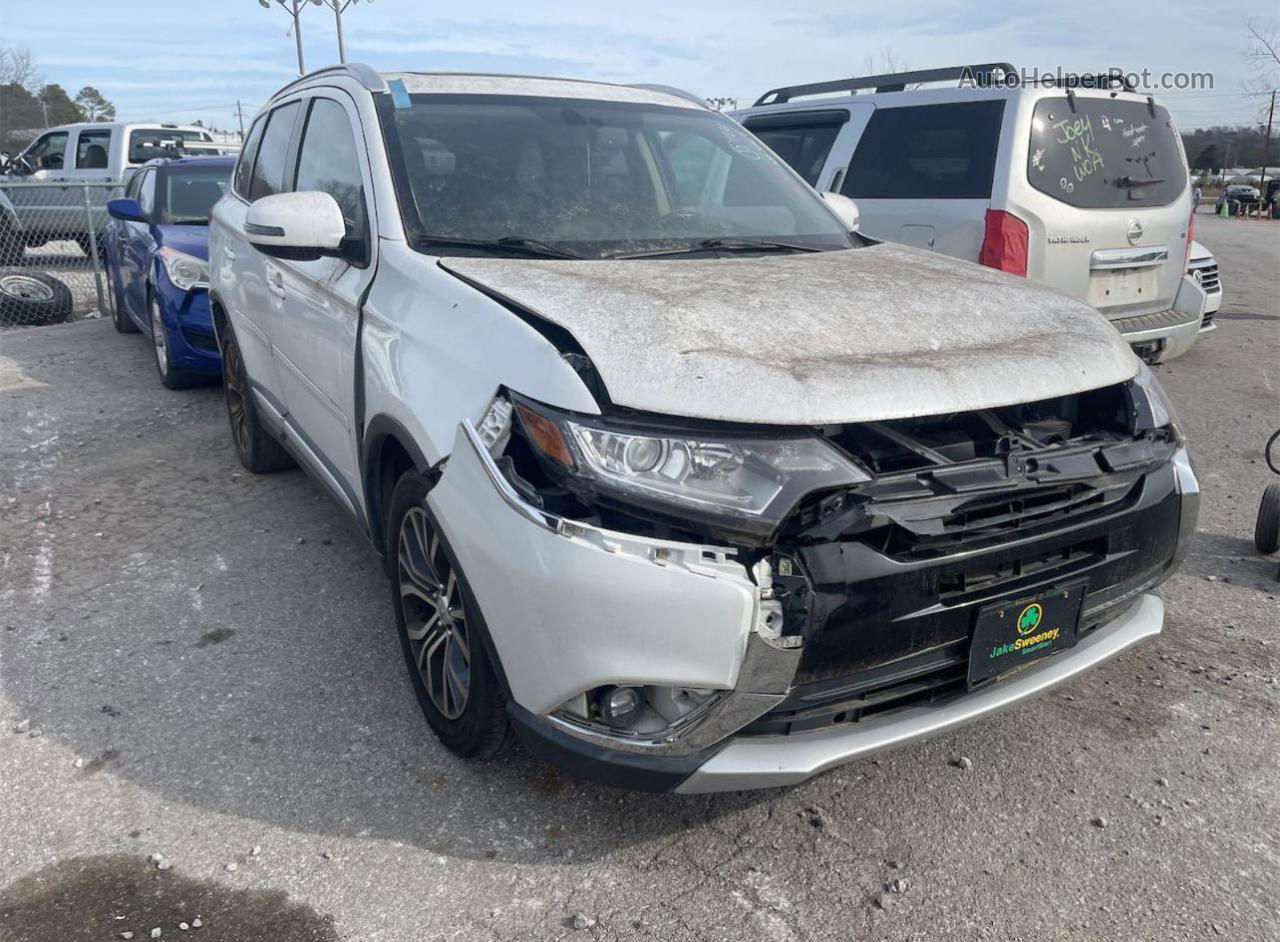 2017 Mitsubishi Outlander Se White vin: JA4AZ3A33HZ012570