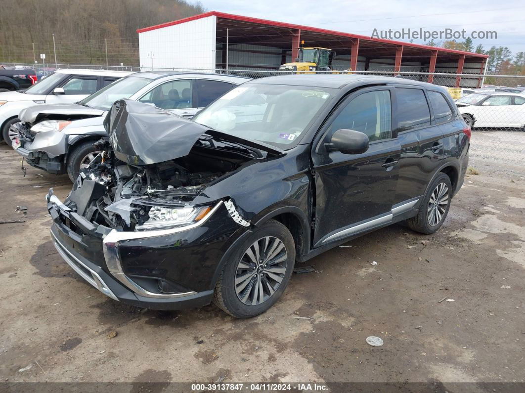 2020 Mitsubishi Outlander Es 2.4 S-awc Черный vin: JA4AZ3A33LZ015123