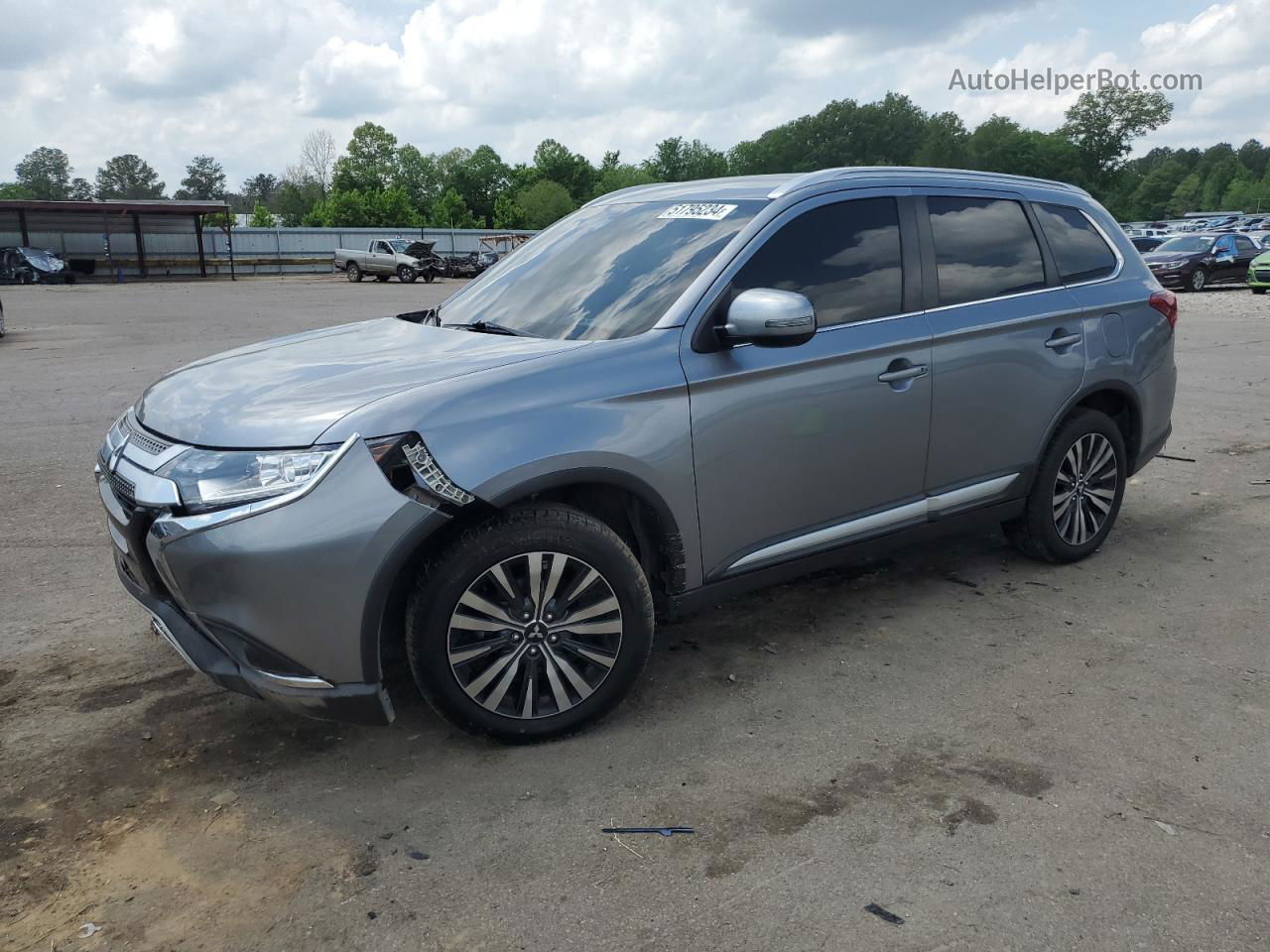 2020 Mitsubishi Outlander Se Серый vin: JA4AZ3A33LZ036425