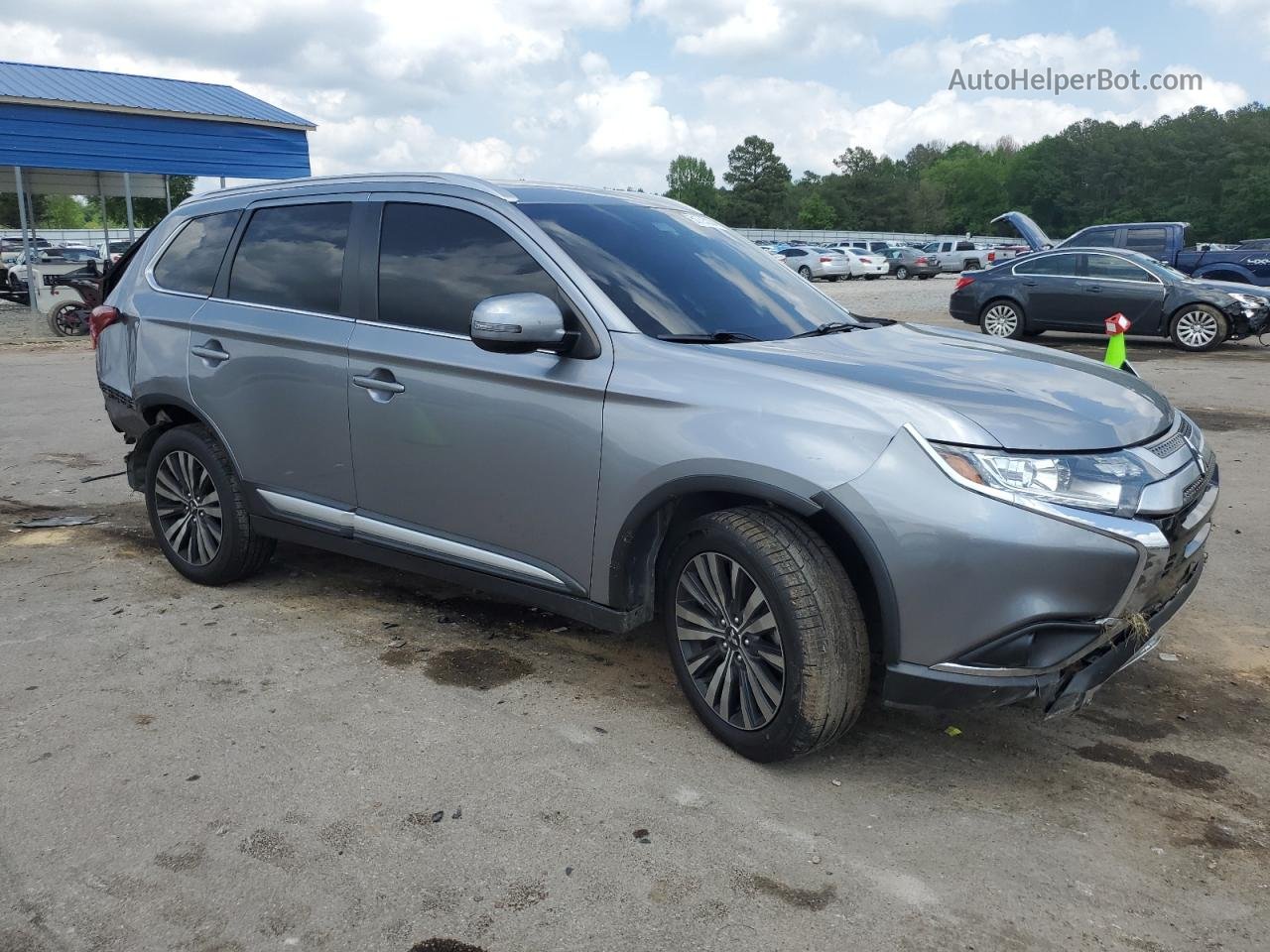 2020 Mitsubishi Outlander Se Gray vin: JA4AZ3A33LZ036425