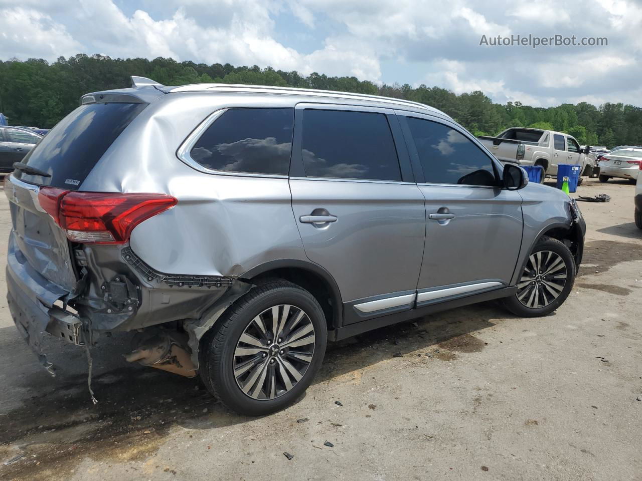 2020 Mitsubishi Outlander Se Серый vin: JA4AZ3A33LZ036425