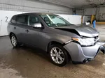 2014 Mitsubishi Outlander Se Gray vin: JA4AZ3A34EZ000374