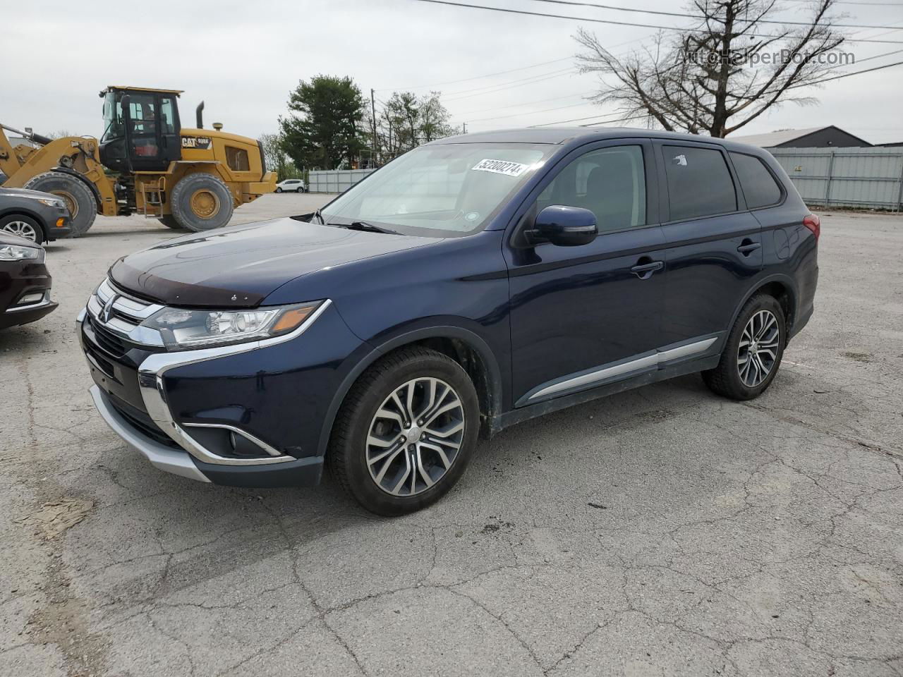 2016 Mitsubishi Outlander Se Blue vin: JA4AZ3A34GZ004010