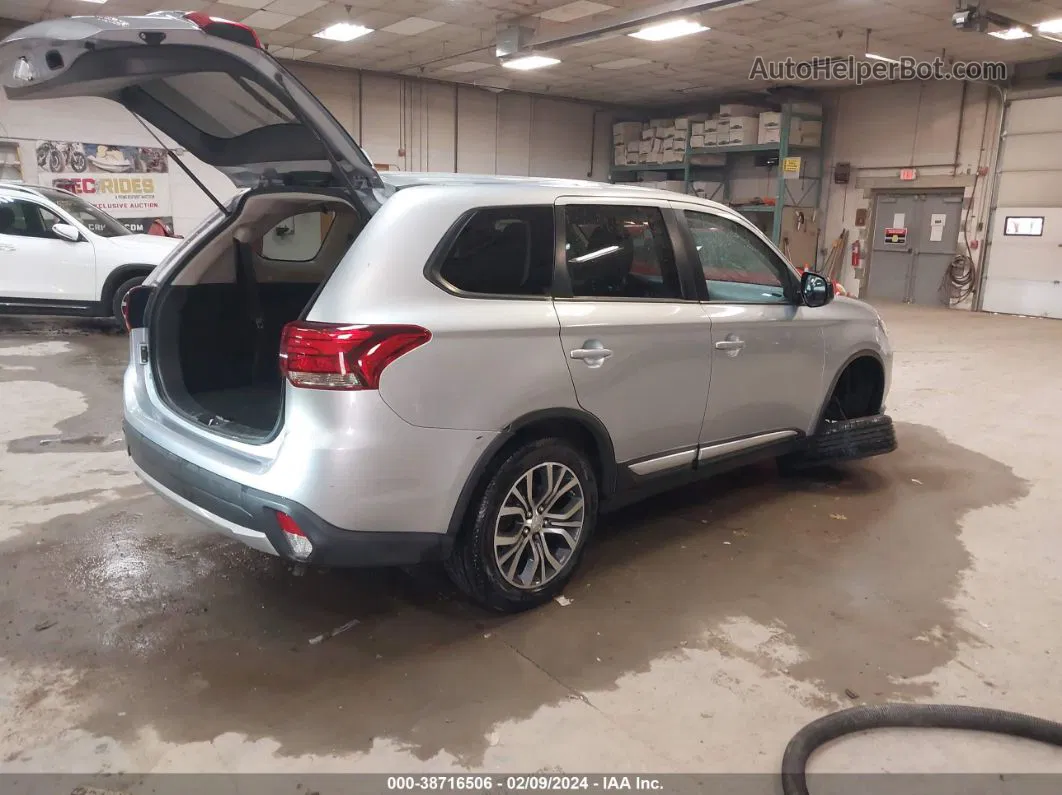 2016 Mitsubishi Outlander Es Серый vin: JA4AZ3A34GZ039520