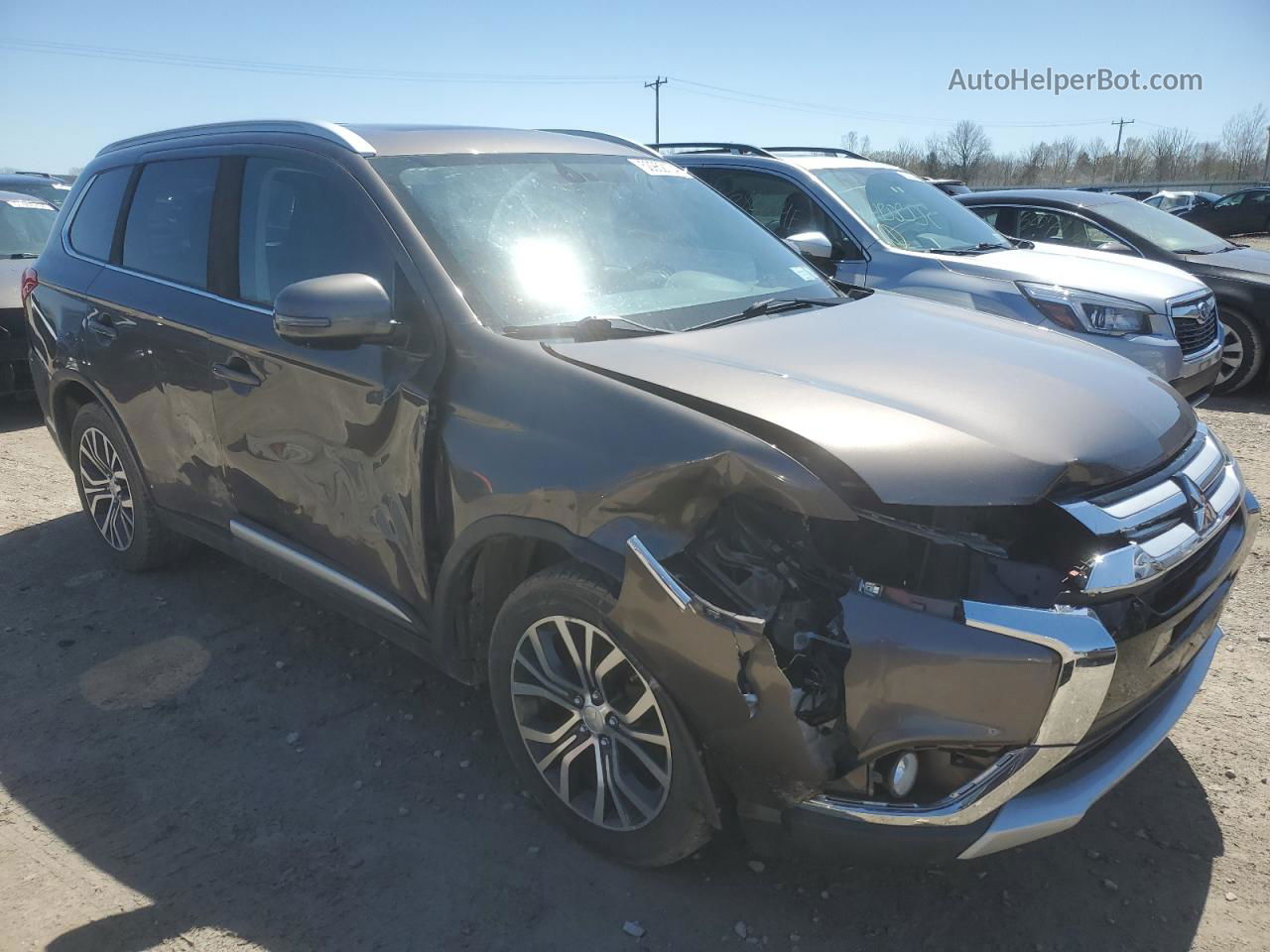 2017 Mitsubishi Outlander Se Tan vin: JA4AZ3A34HZ052527