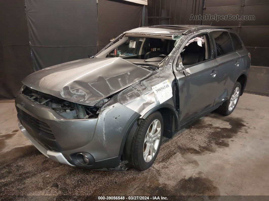 2015 Mitsubishi Outlander Se Gray vin: JA4AZ3A35FZ000465