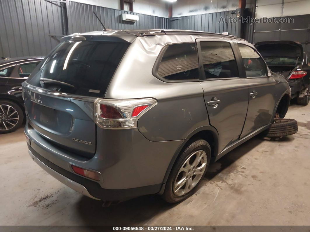 2015 Mitsubishi Outlander Se Gray vin: JA4AZ3A35FZ000465