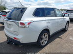 2014 Mitsubishi Outlander Se Белый vin: JA4AZ3A36EZ002594