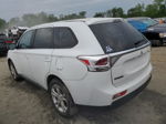 2014 Mitsubishi Outlander Se White vin: JA4AZ3A36EZ008783