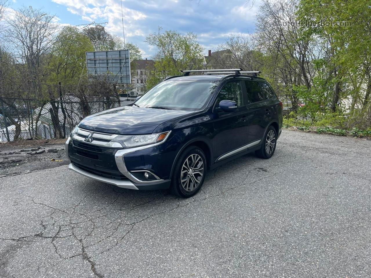 2016 Mitsubishi Outlander Se Blue vin: JA4AZ3A36GZ021164