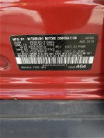 2017 Mitsubishi Outlander Se Red vin: JA4AZ3A36HZ004415