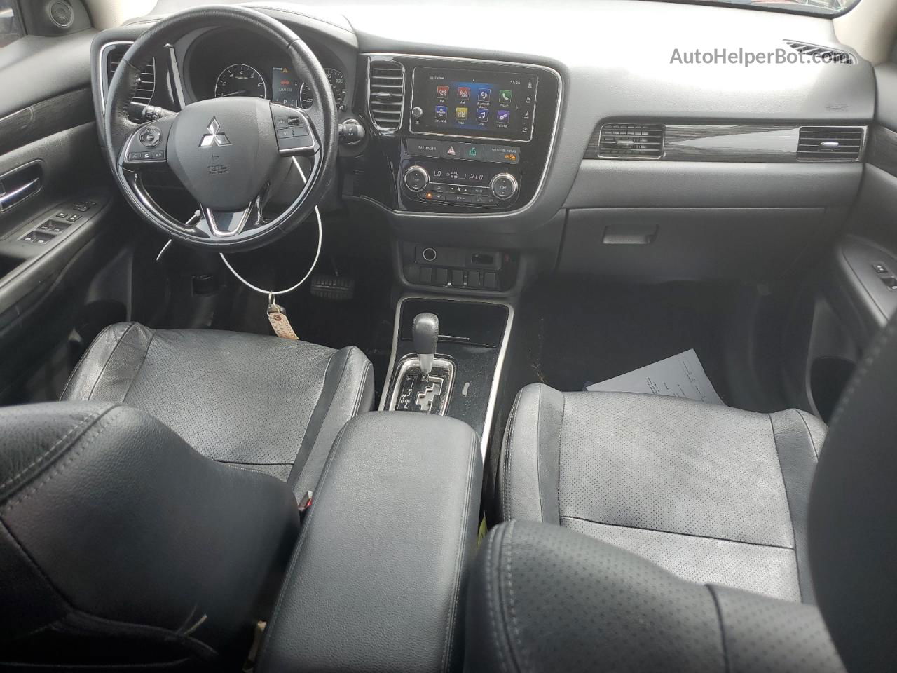 2017 Mitsubishi Outlander Se Красный vin: JA4AZ3A36HZ006438