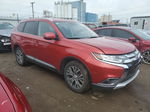 2017 Mitsubishi Outlander Se Красный vin: JA4AZ3A36HZ006438